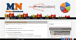 Desktop Screenshot of mediconotebook.com